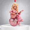 Dolly Parton Pink Disco Ball Acrylic Christmas Ornament 4 Dolly Parton Pink Disco Ball Acrylic Christmas Ornament 2