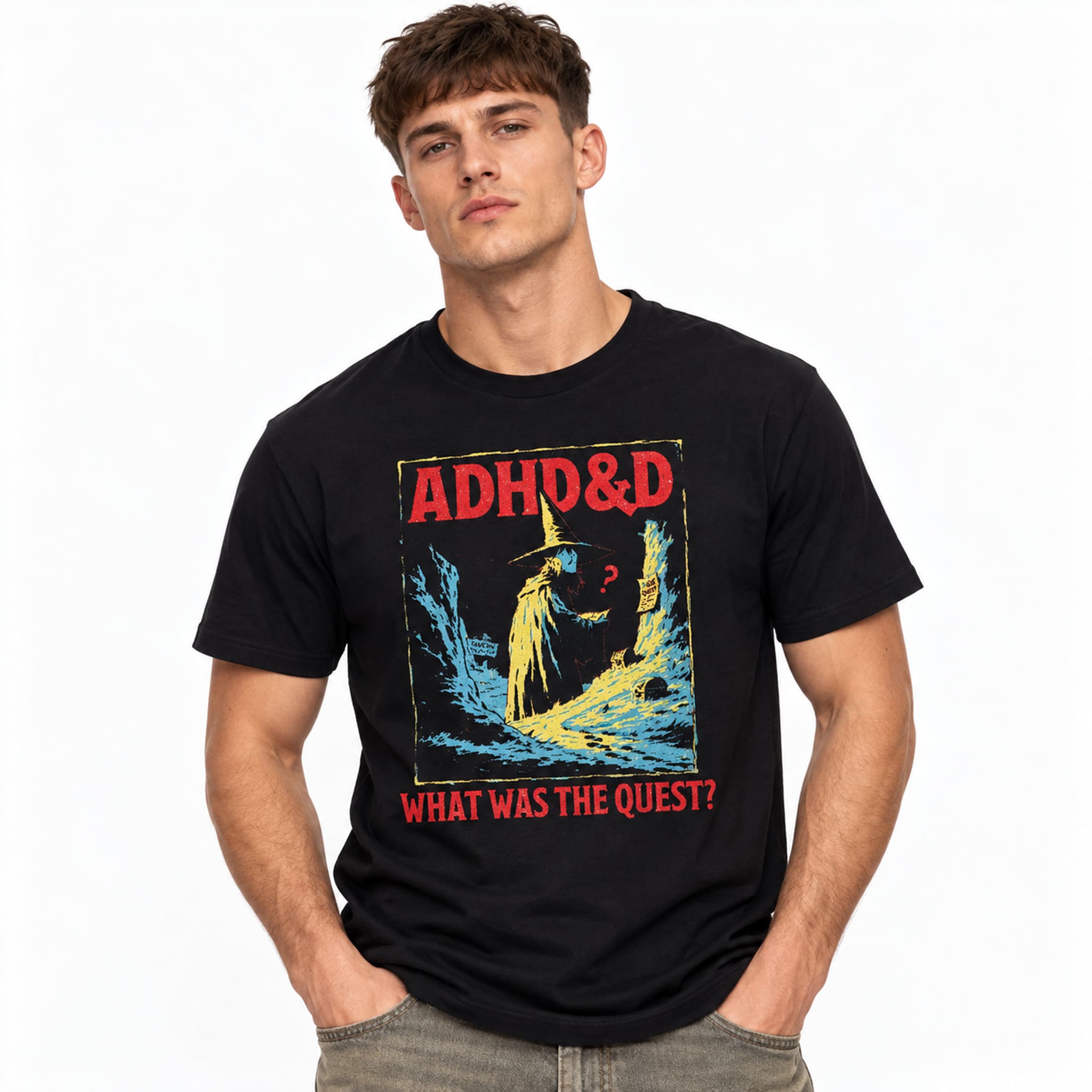 Dungeons & Dragons ADHD&D What Was The Quest Shirt 3 Dungeons & Dragons ADHD&D What Was The Quest Shirt 3