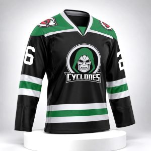 Cincinnati Cyclones Dr Doom Hockey Jersey 2026 1