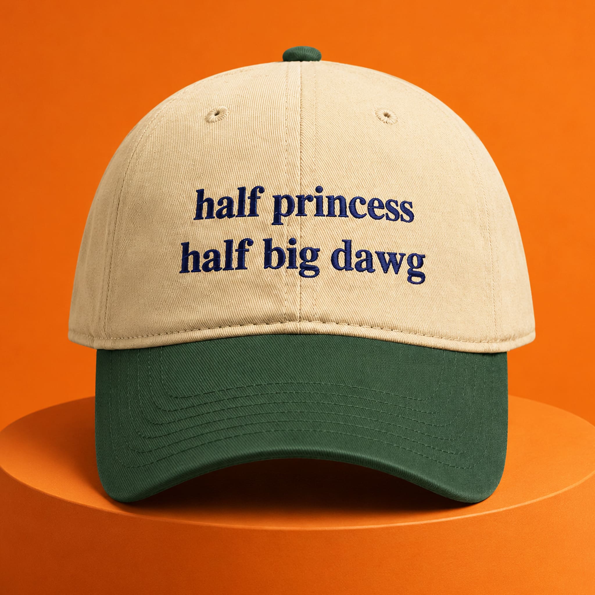 Half Princess Half Big Dawg Hat 1 Half Princess Half Big Dawg Hat 1