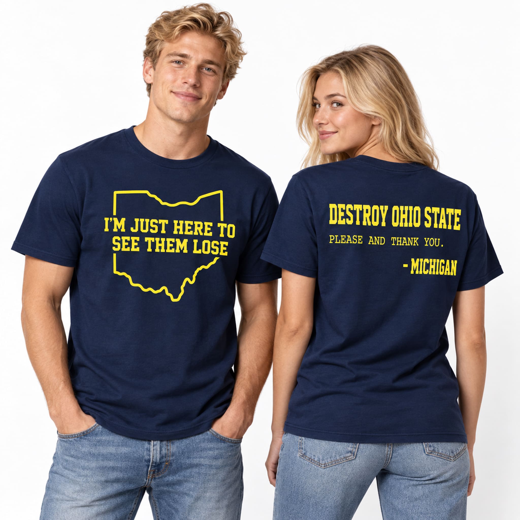 I’m Just Here To See Them Lose Michigan Destroy Ohio State Shirt 2 I m Just Here To See Them Lose Michigan Destroy Ohio State Shirt 2