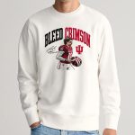 Indiana Josh Hoover Bleed Crimson Shirt
