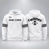 Iowa State Football Icy Whites Hoodie 2026 2