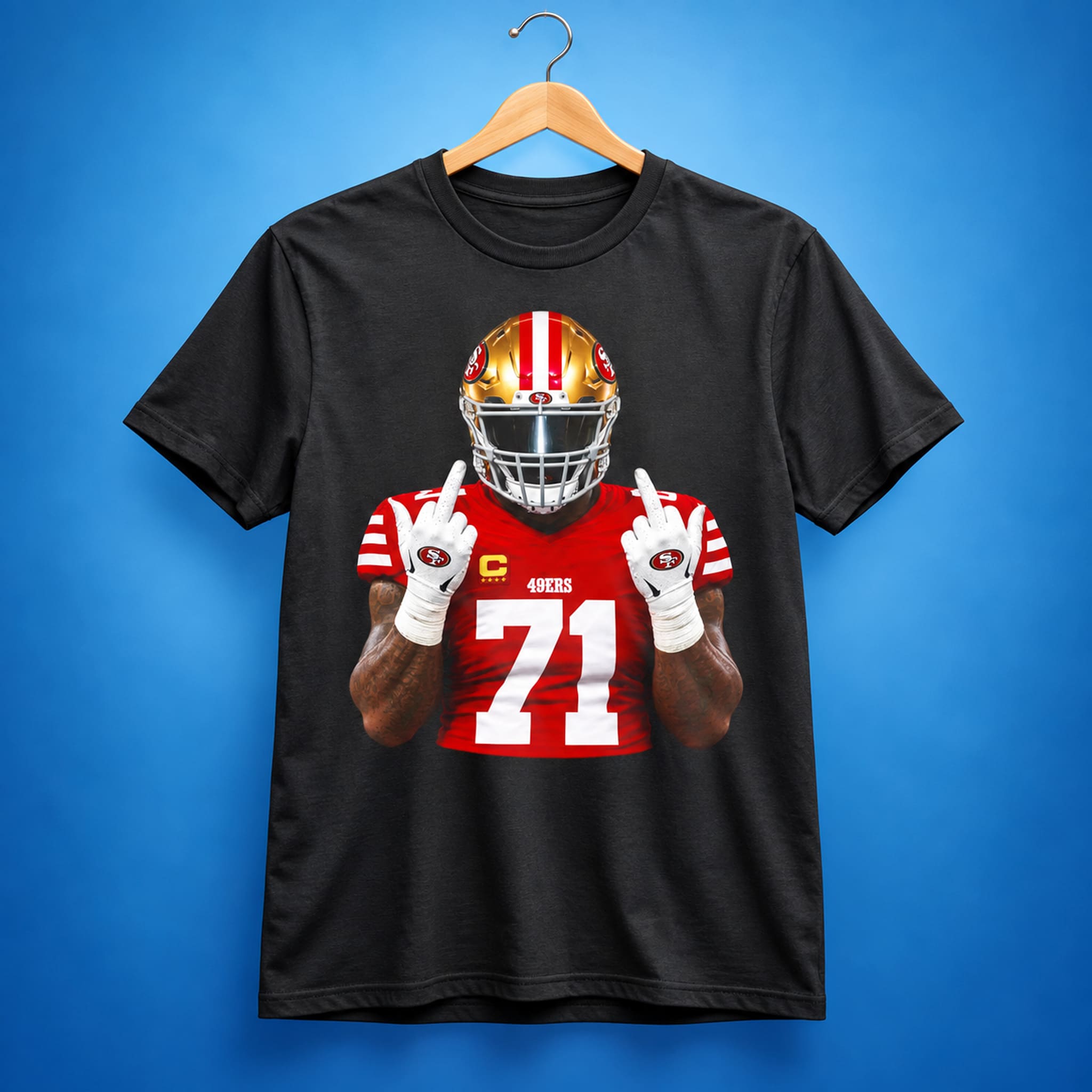 Jack Black Rocking Trent Williams Shirt 1 Jack Black Rocking Trent Williams Shirt 1