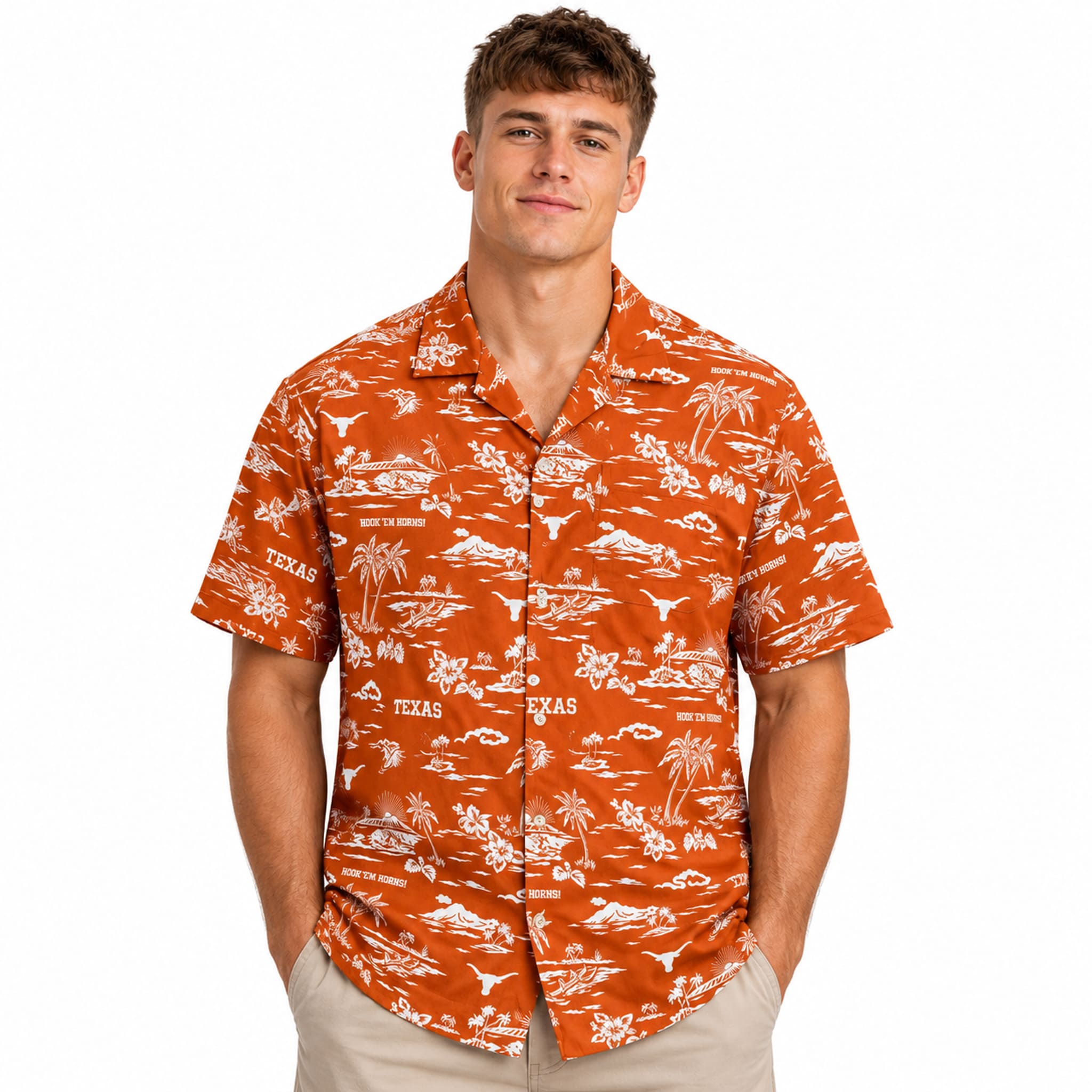 Jackson Jeffcoat Longhorns Hawaiian Shirt 2 Jackson Jeffcoat Longhorns Hawaiian Shirt 2