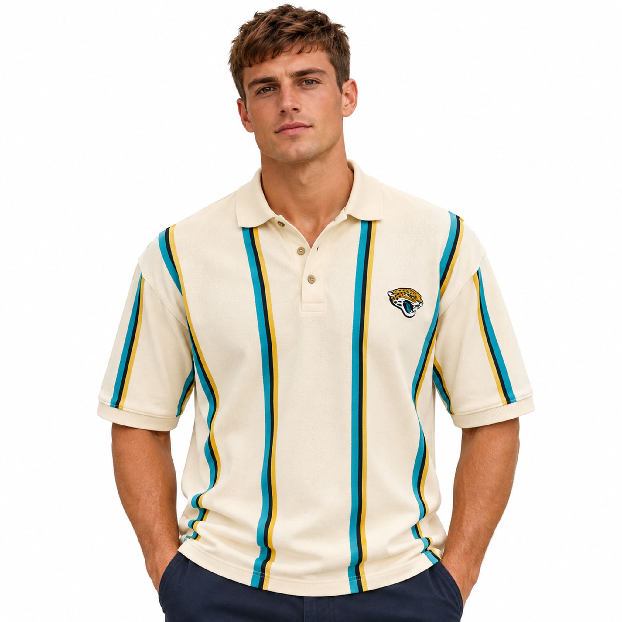 Jaguars Duuuval Del Campo Golf Polo Shirt 2 Jaguars Duuuval Del Campo Golf Polo Shirt 2