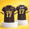 Josh Allen Wyoming Throwback Jersey 10 Josh Allen Wyoming Throwback Jersey 1