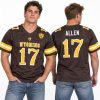 Josh Allen Wyoming Throwback Jersey