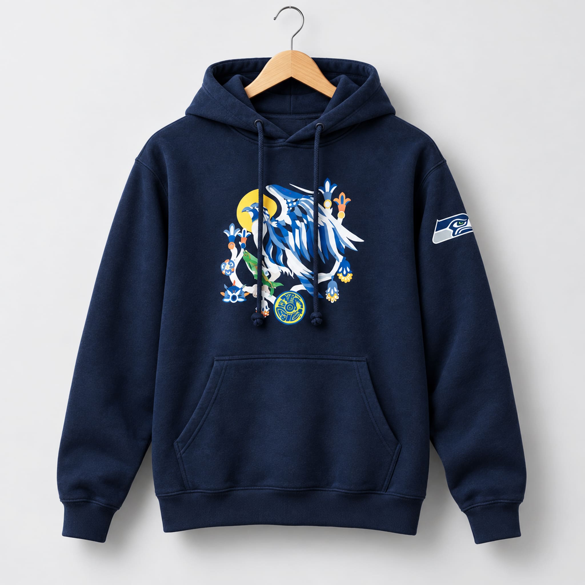 Julian Love Seahawks 2026 Latino Heritage Hoodie 3 Julian Love Seahawks 2026 Latino Heritage Hoodie 3