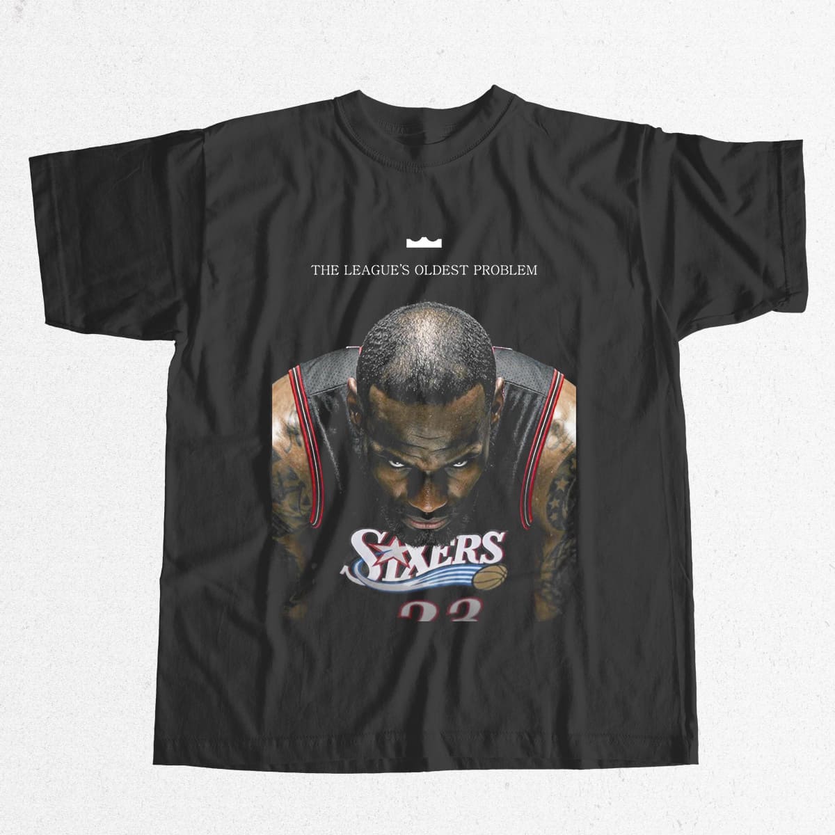 Lebron James Sixers The League's Oldest Problem Shirt 1 Lebron James Sixers The League's Oldest Problem Shirt 4