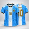 Lionel Messi Argentina Jersey Retirement 1