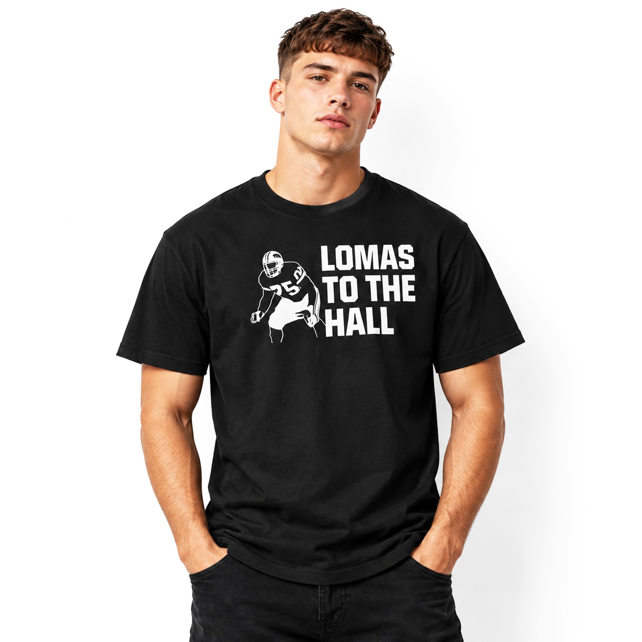 Barry Sanders Lomas To The Hall Shirt 4 Lomas To The Hall Shirt 4