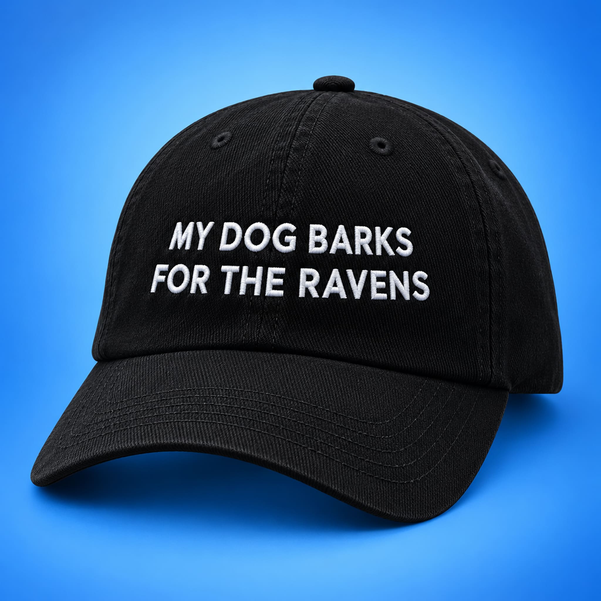 My Dog Barks For The Ravens Hat 3 My Dog Barks For The Ravens Hat 3