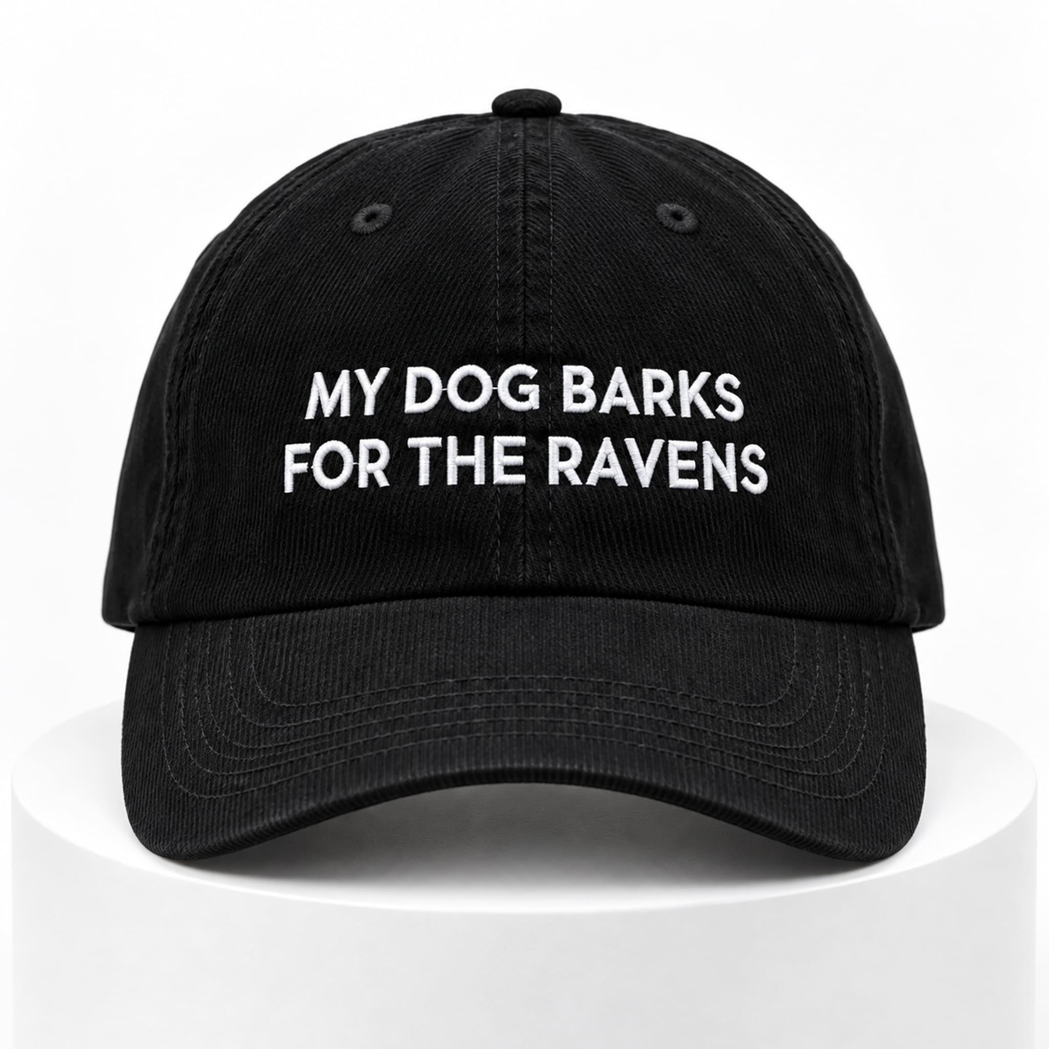 My Dog Barks For The Ravens Hat 4 My Dog Barks For The Ravens Hat 4
