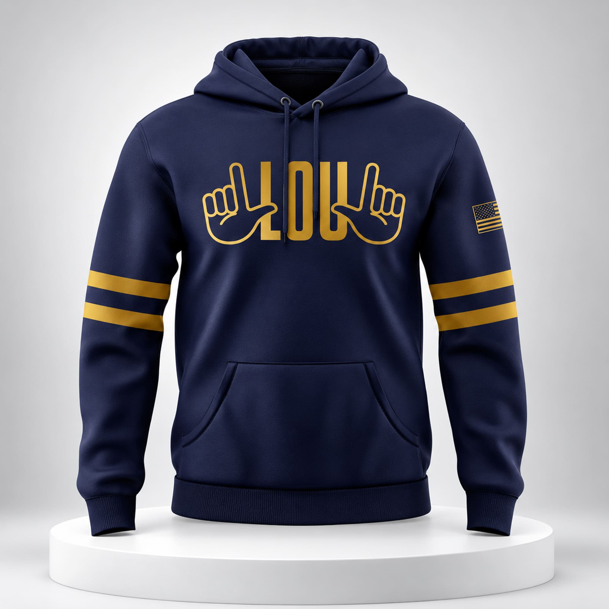 2026 Notre Dame Fighting Irish Honor Lou Holtz Hoodie 5 Notre Dame Fighting Irish Honor Lou Holtz Hoodie 2026