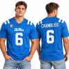 Ole Miss Rebels Trinidad Chambliss Powder Blue Jersey
