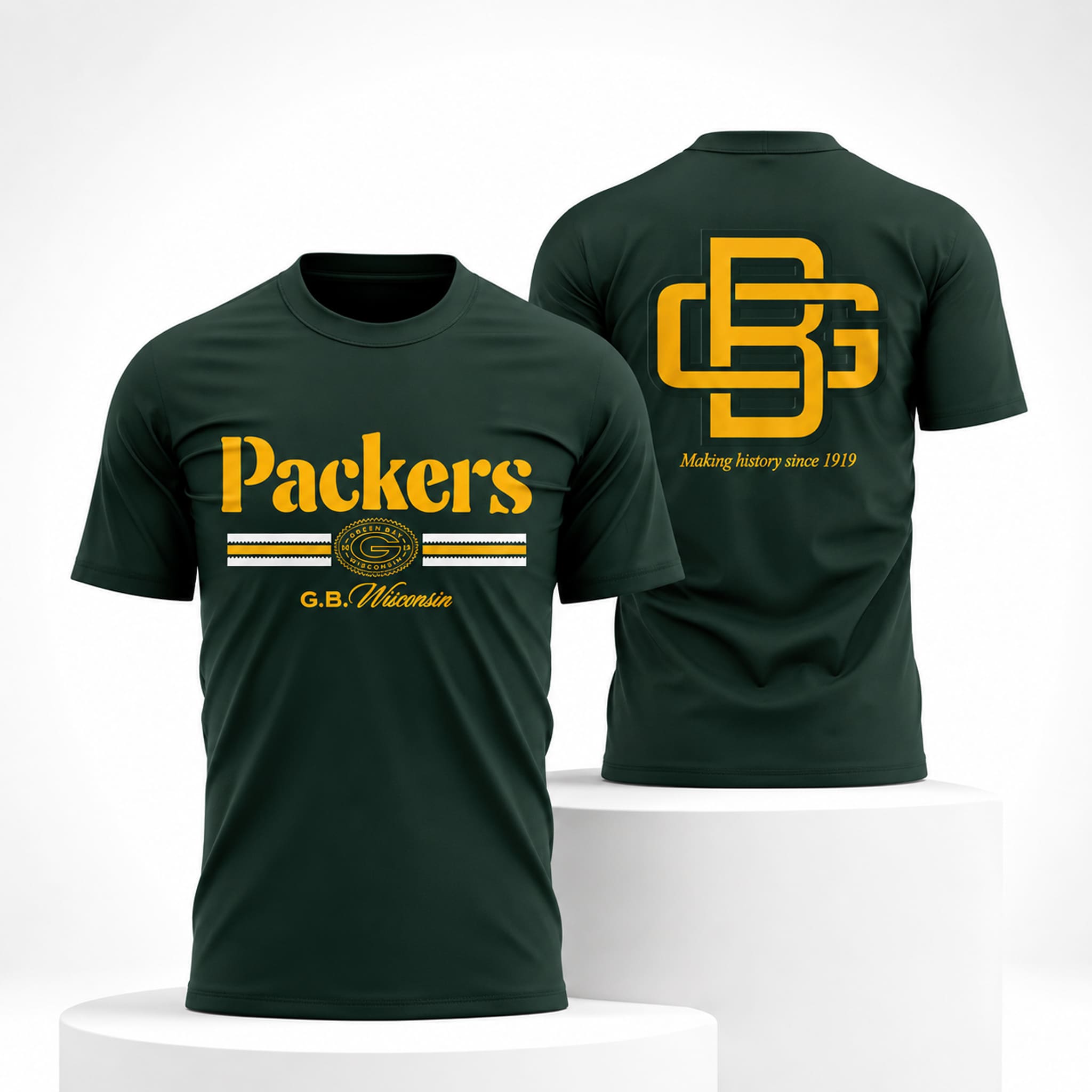 Packers Rivalry 2026 Making History Since 1919 Hoodie 3 Packers Rivalry 2026 Making History Since 1919 Hoodie 3