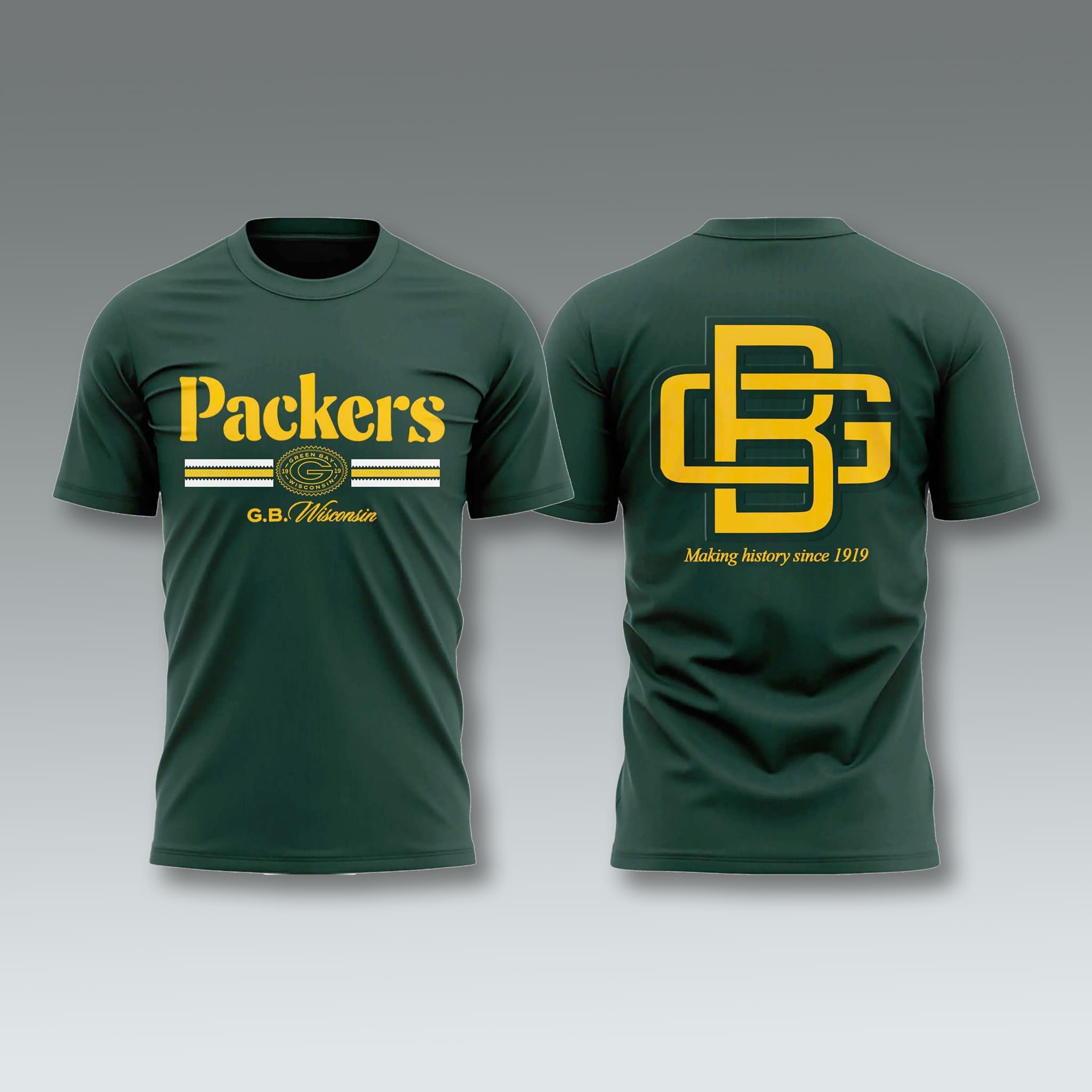Packers Rivalry 2026 Making History Since 1919 Hoodie 4 Packers Rivalry 2026 Making History Since 1919 Hoodie 4