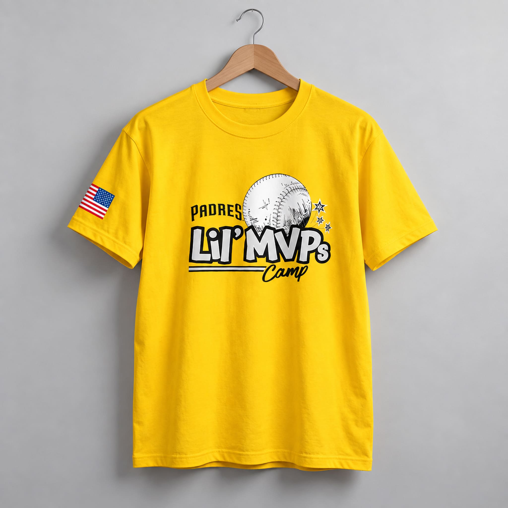 Padres Lil' MVPs Camp 2026 Shirt 1 Padres Lil MVPs Camp 2026 Shirt 1