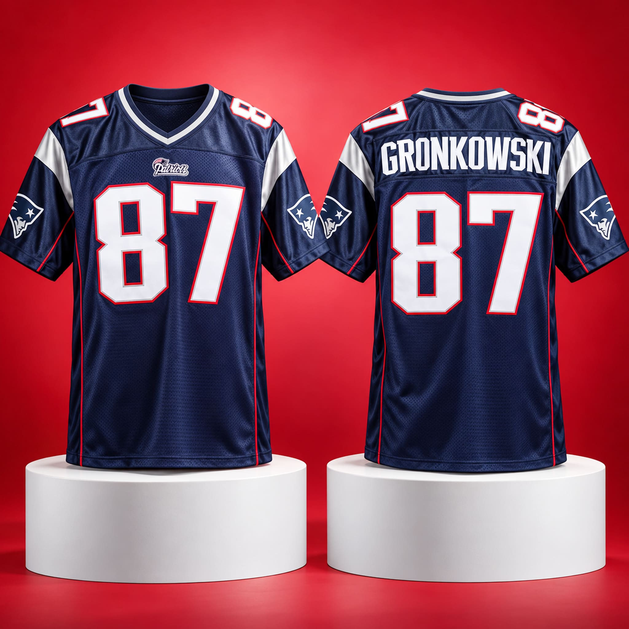 Patriots Rob Gronkowski 87 Throwback Jersey 2010 2 Patriots Rob Gronkowski 87 Throwback Jersey 2010 2