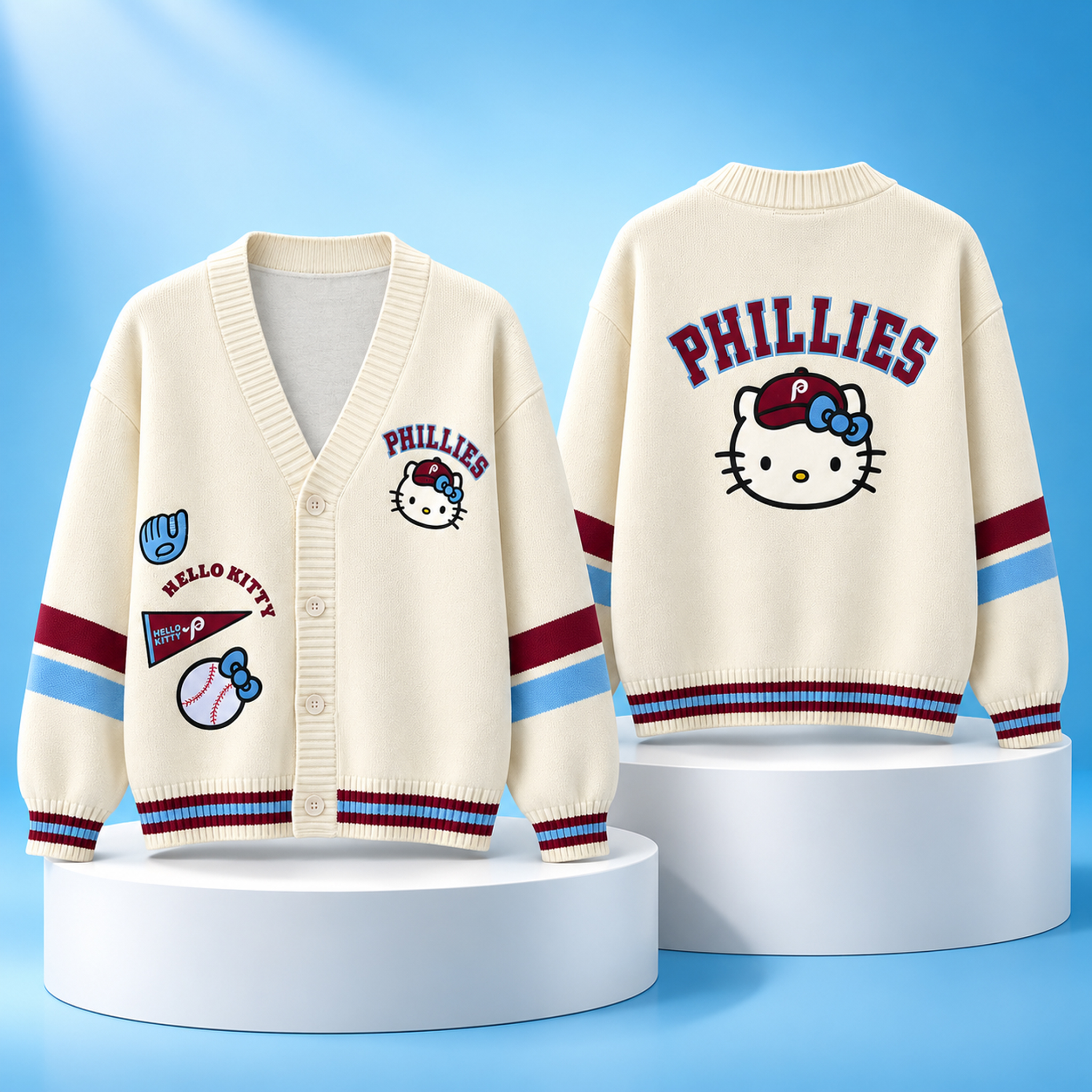Phillies Hello Kitty Night 2026 Cardigan 4 Phillies Hello Kitty Night 2026 Cardigan 4