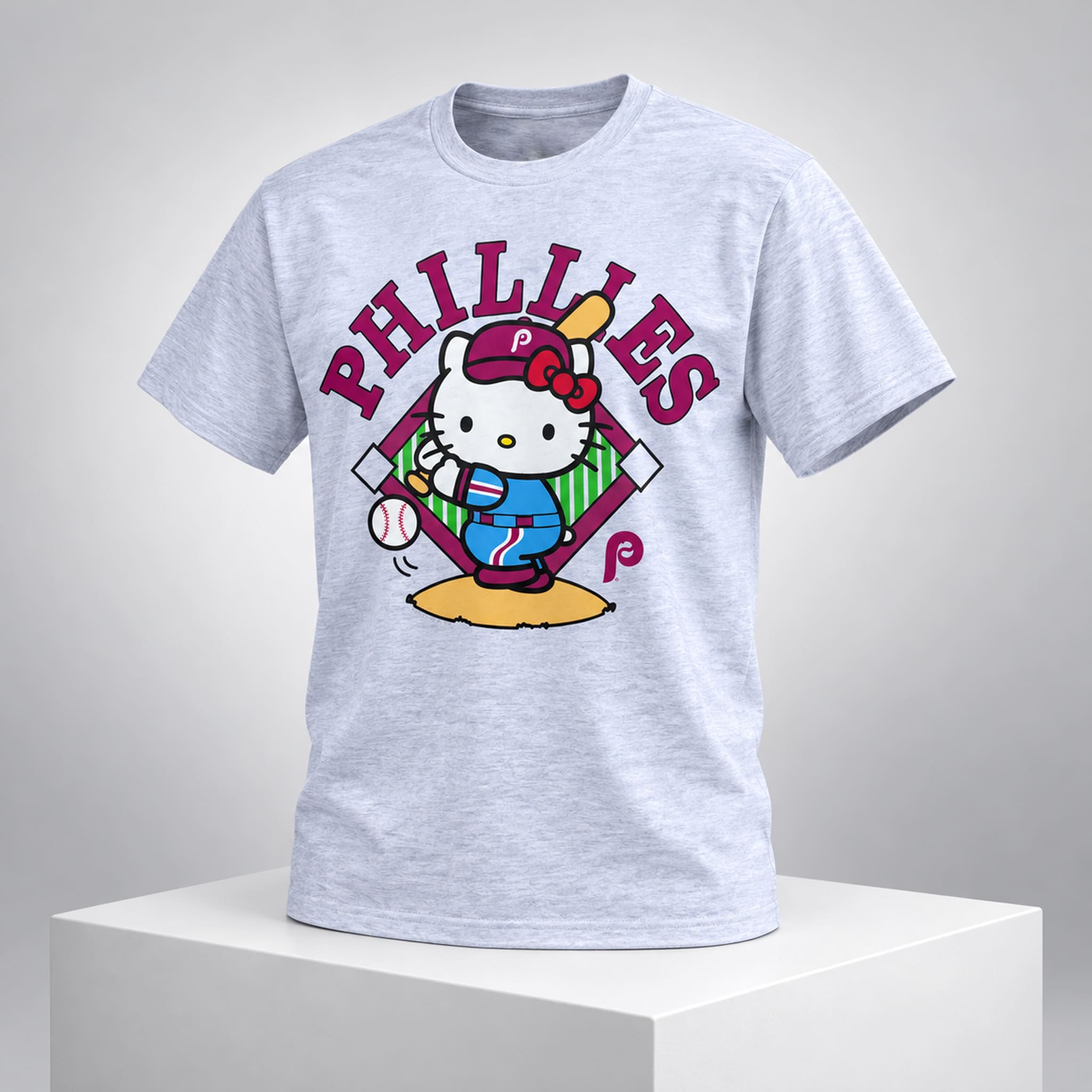 2026 Phillies Hello Kitty Night T-Shirt 4 Phillies Hello Kitty Night T Shirt 2026