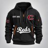 Reds Baseball EST 1881 Zip Hoodie 5 Reds Baseball EST 1881 Zip Hoodie 3