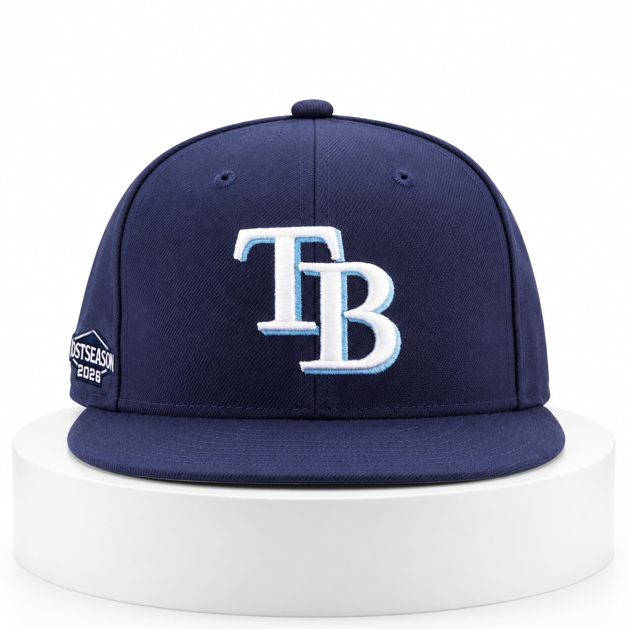 TB Rays Postseason 2026 Side Patch Hat 4 TB Rays Postseason 2026 Side Patch Hat 4