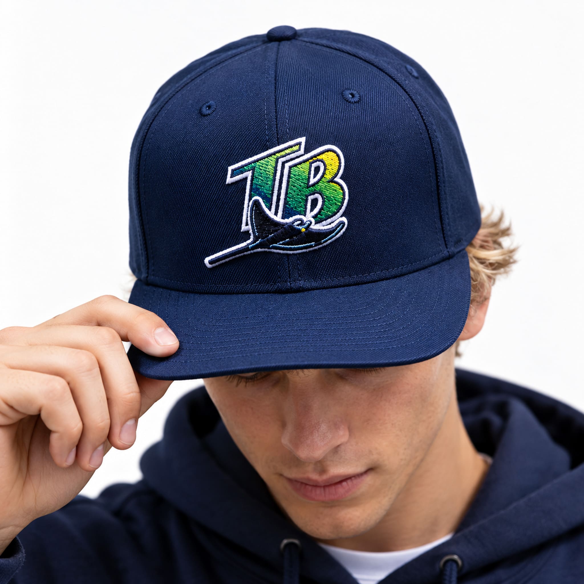 2026 Tampa Bay Rays Road Uniform Hat 3 Tampa Bay Rays Road Uniform Hat 2026 3