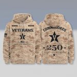 Vanderbilt Commodores USA 250 Veterans Day Camo Hoodie