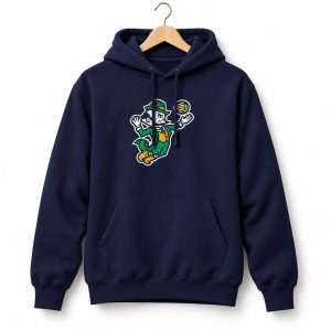 2026 Notre Dame Leprechaun Volleyball Hoodie 1