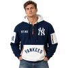 Yankees 1903 Varsity Quarter Zip Hoodie 5 Yankees 1903 Varsity Quarter Zip Hoodie 3