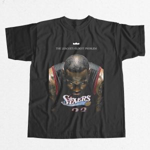 Lebron James Sixers The League's Oldest Problem Shirt 4