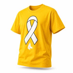 Red Sox Childhood Cancer Awareness Shirt 1