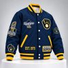 2026 Brewers First World Series Champions Varsity Jacket 3