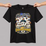2026 Brewers National League Champions Team Roster Shirt