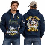 2026 Brewers National League Champions Zip Hoodie
