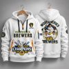 2026 Brewers National League Champions Zip Hoodie 5