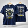 2026 Brewers World Champions First Ever Forever Shirt 3
