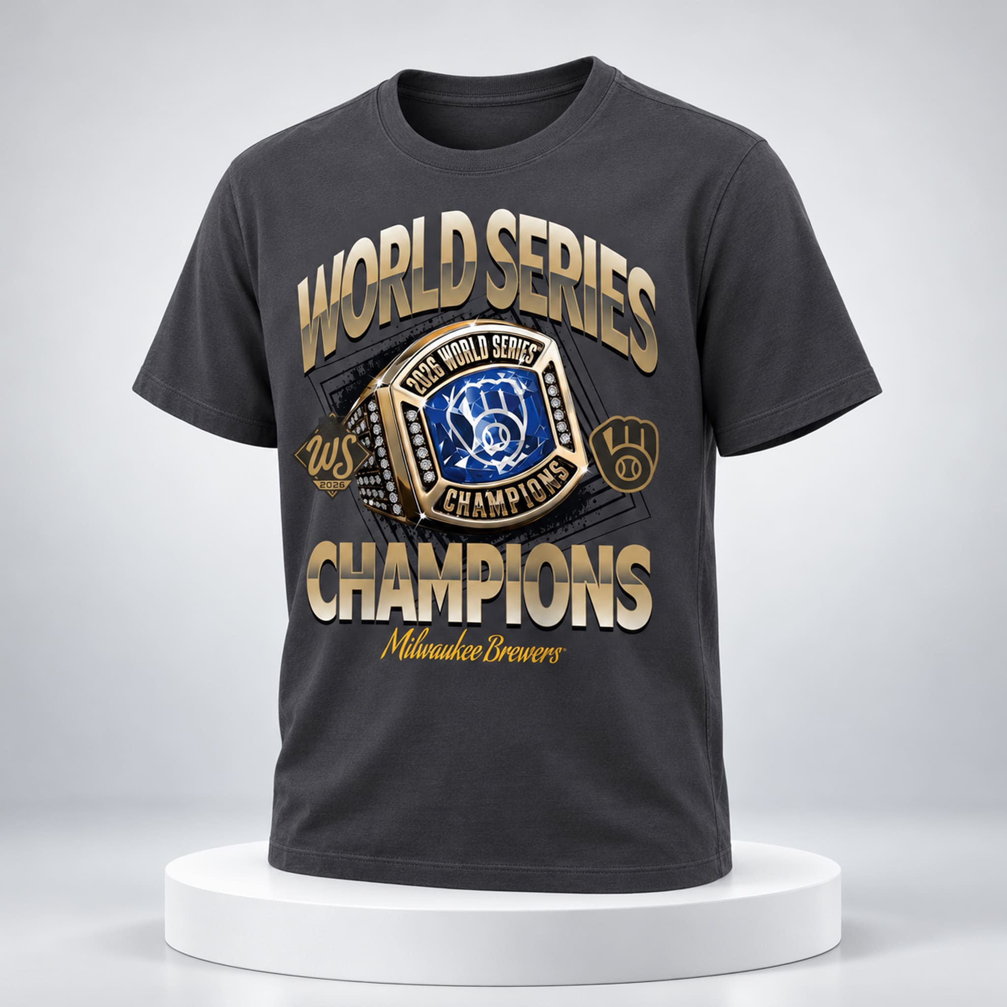2026 Brewers World Champions Ring Shirt 3 2026 Brewers World Champions Ring Shirt 3