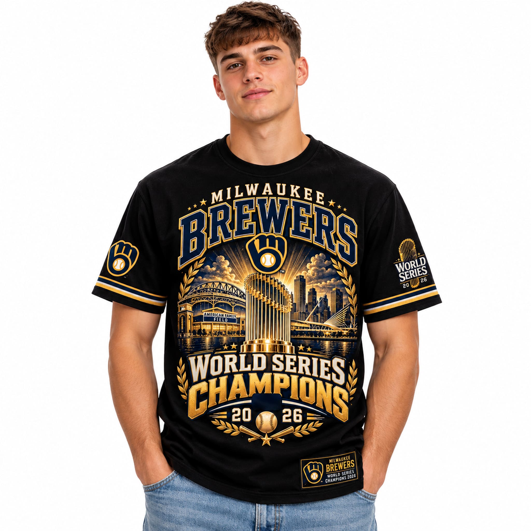 2026 Brewers World Series Champs 3D Shirt 2 2026 Brewers World Series Champs 3D Shirt 2