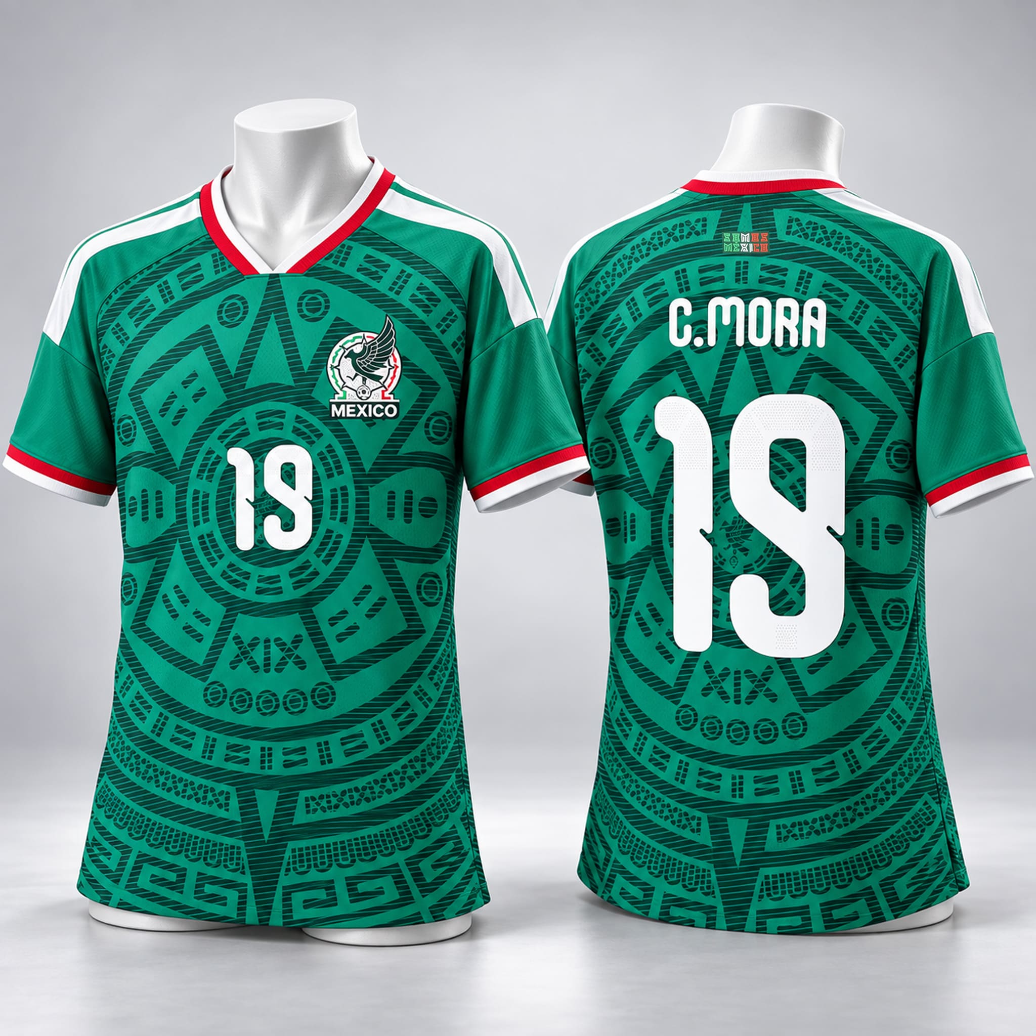 2026 FIFA World Cup Gilberto Mora Mexico Soccer Jersey 2 2026 FIFA World Cup Gilberto Mora Mexico Soccer Jersey 2