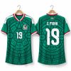 2026 FIFA World Cup Gilberto Mora Mexico Soccer Jersey 5 2026 FIFA World Cup Gilberto Mora Mexico Soccer Jersey 3