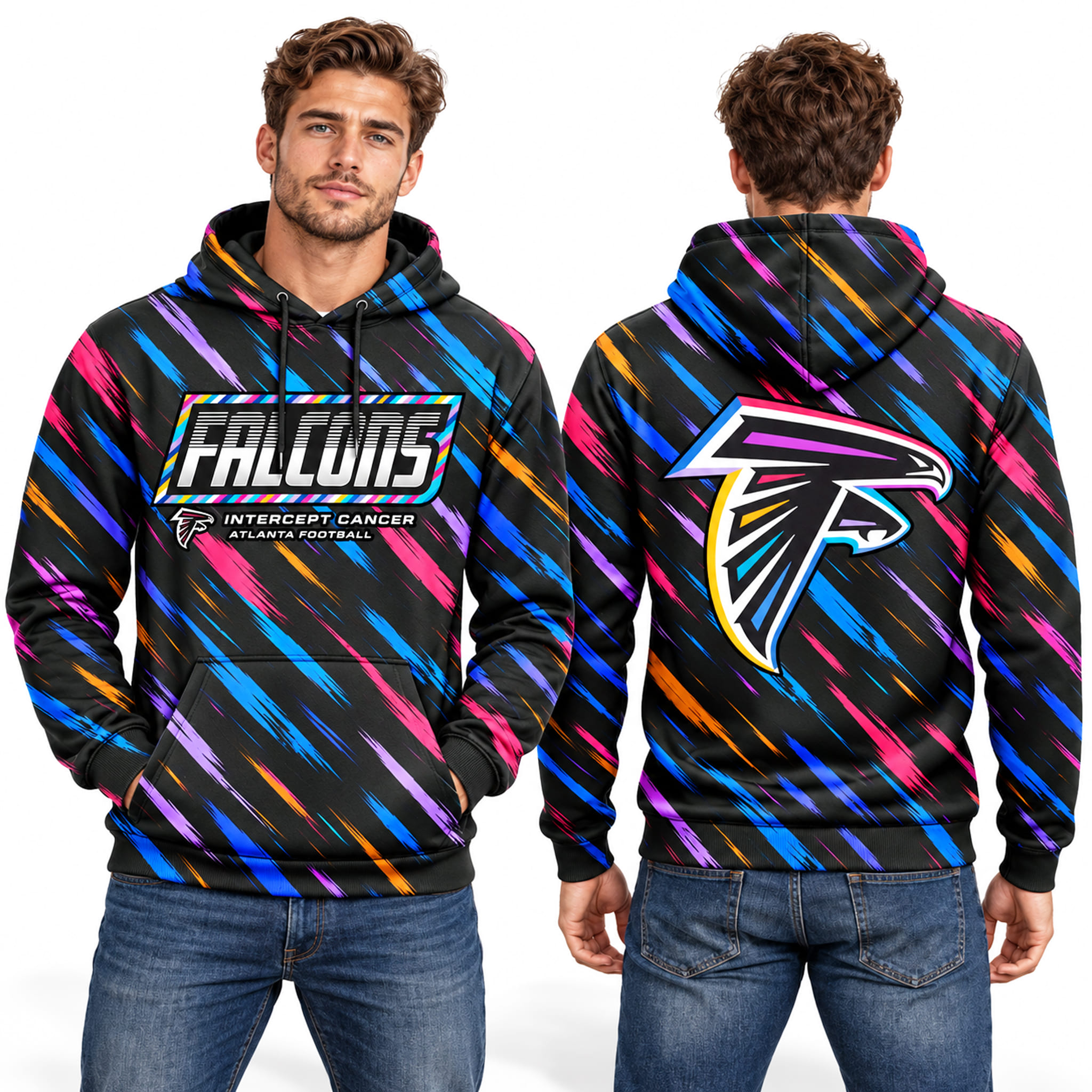 2026 Falcons Crucial Catch Colorful Hoodie 1 2026 Falcons Crucial Catch Colorful Hoodie 1