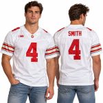 2026 Jeremiah Smith Ohio Buckeyes White Jersey
