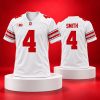 2026 Jeremiah Smith Ohio Buckeyes White Jersey 5 2026 Jeremiah Smith Ohio Buckeyes White Jersey 3