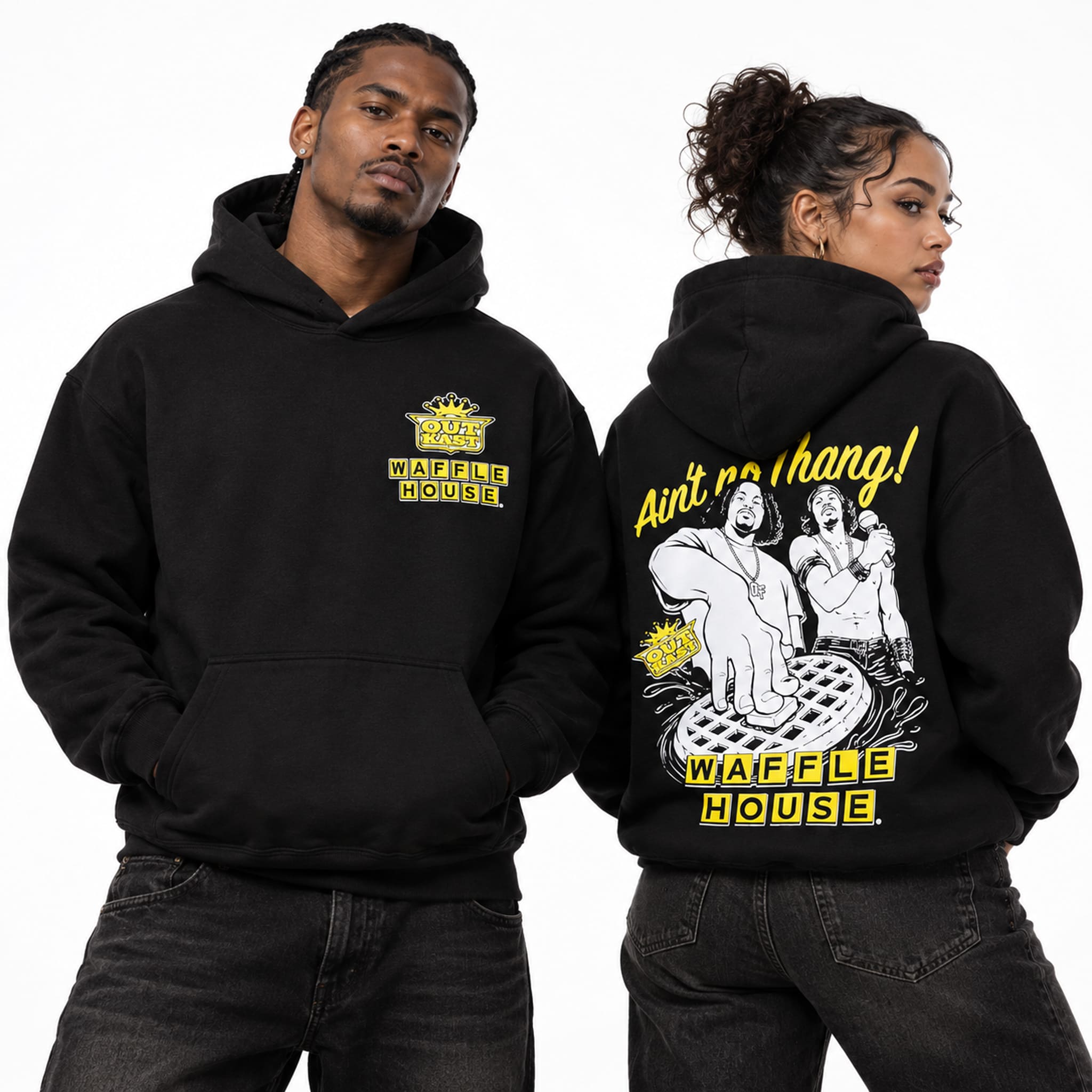 2026 Outkast x Waffle House Ain't no Thang Hoodie 1 2026 Outkast x Waffle House Ain't no Thang Hoodie 1