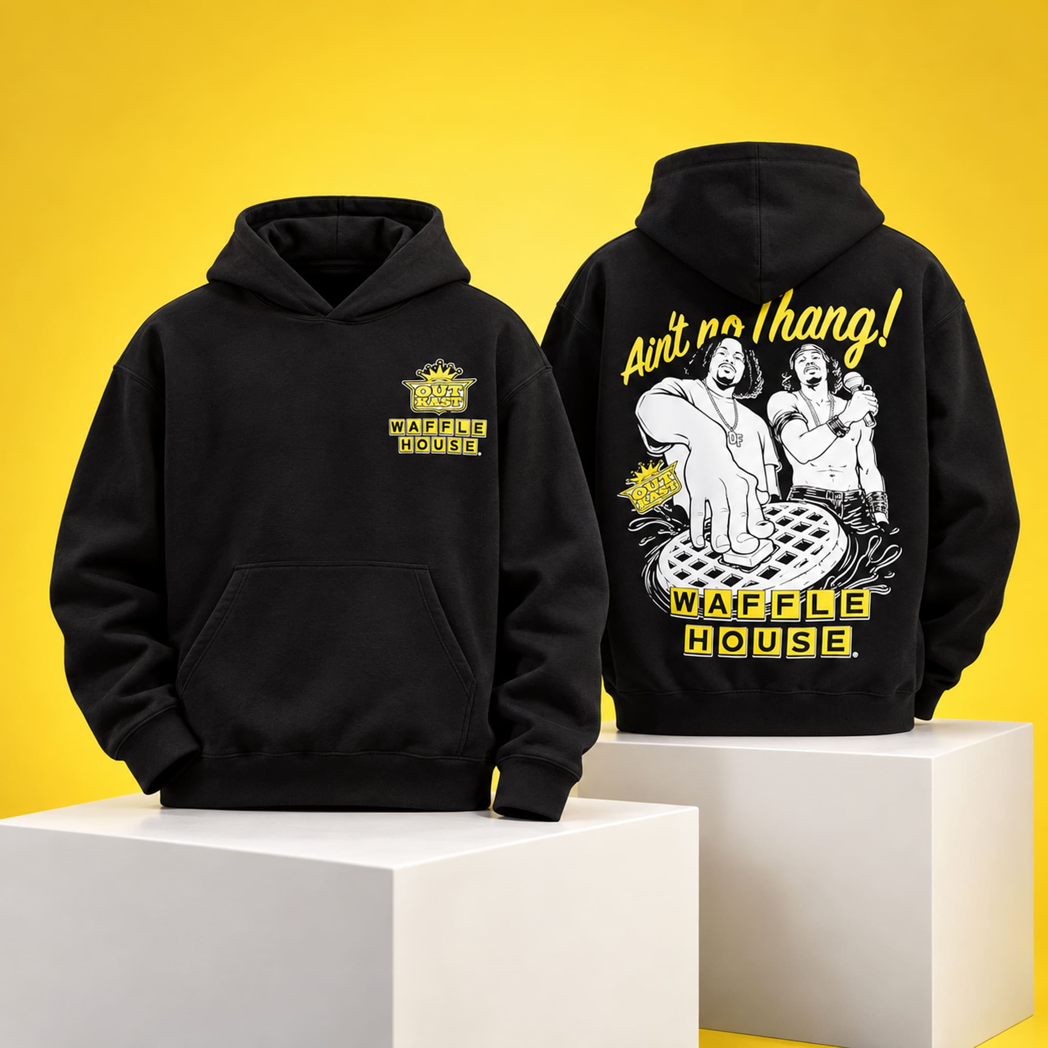 2026 Outkast x Waffle House Ain't no Thang Hoodie 3 2026 Outkast x Waffle House Ain't no Thang Hoodie 3