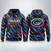 2026 Packers Crucial Catch Colorful Hoodie 3
