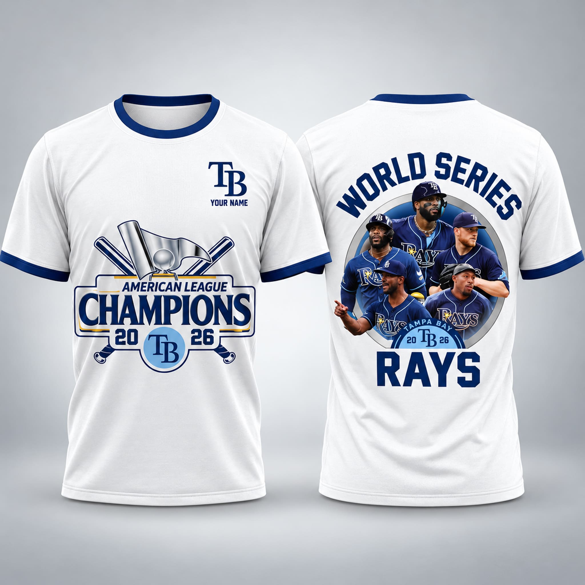 2026 Rays ALCS Champions World Series 3D Shirt 4 2026 Rays ALCS Champions World Series 3D Shirt 4